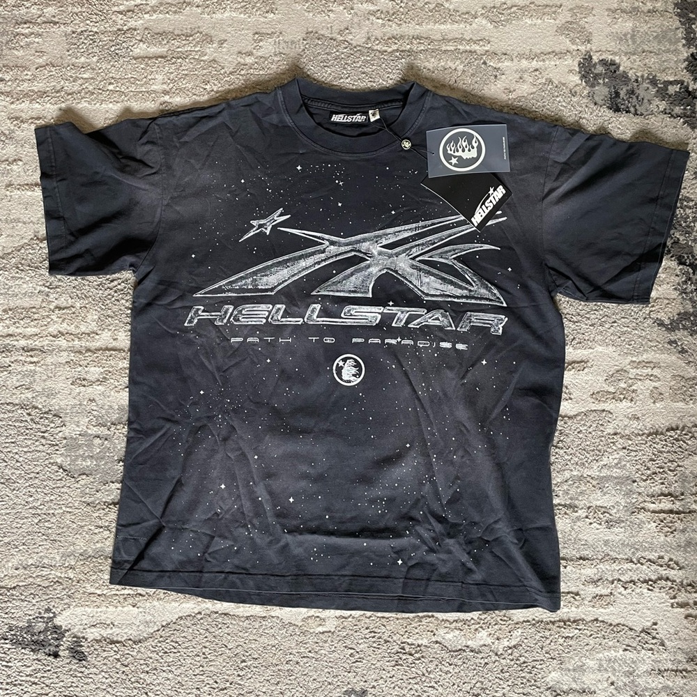Hellstar - Chrome Logo Tee (SIZE M)